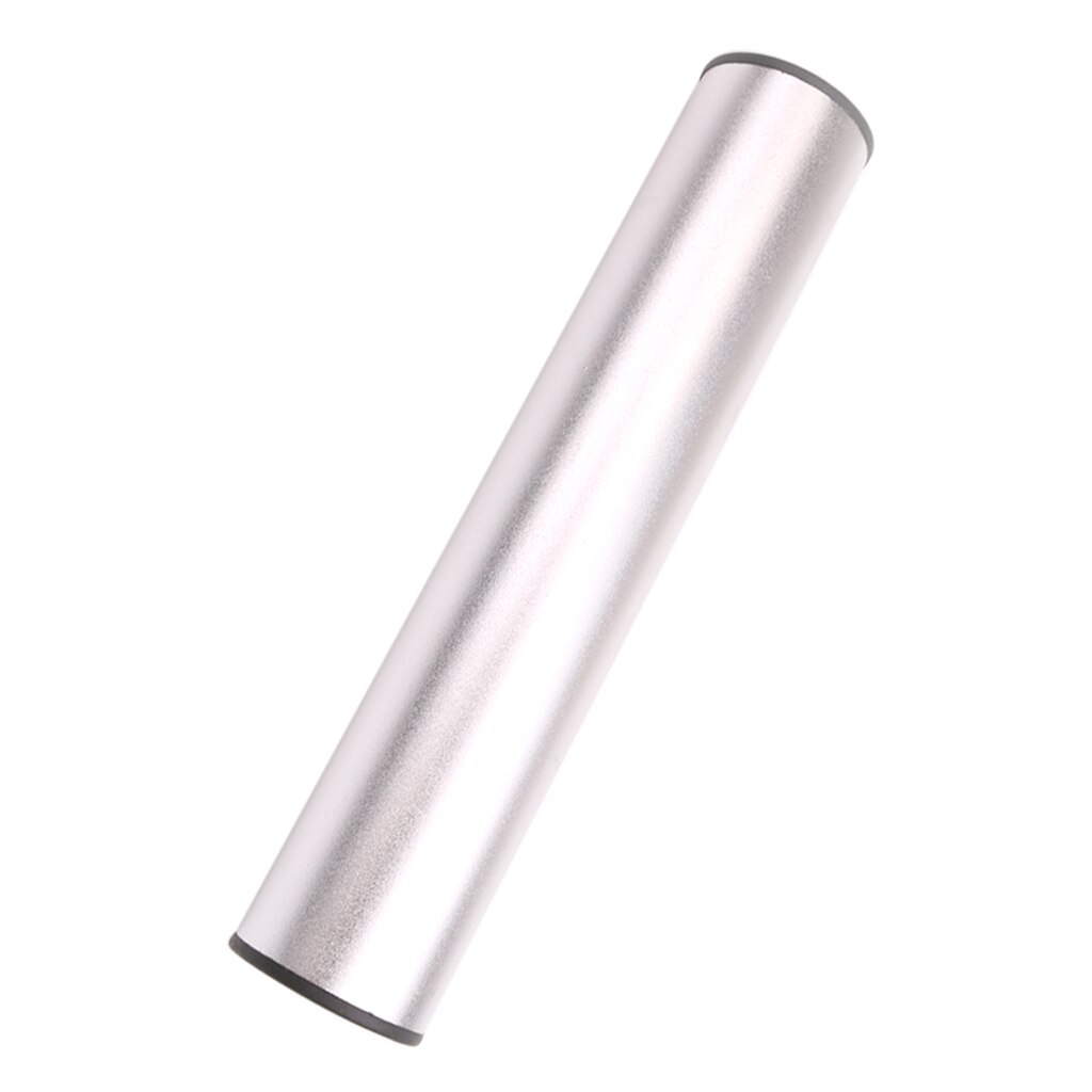 Metal Hand Percussion Cylinder Sand Shaker with Plastic Cap Hand Rhythm Percussion for Music School