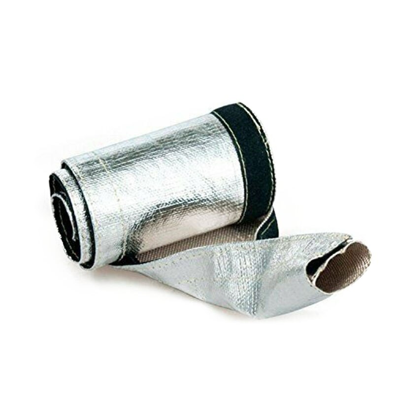 1M Insulation Metal Heat Shield Sleeve Wire Hose Protection Cover F-Best
