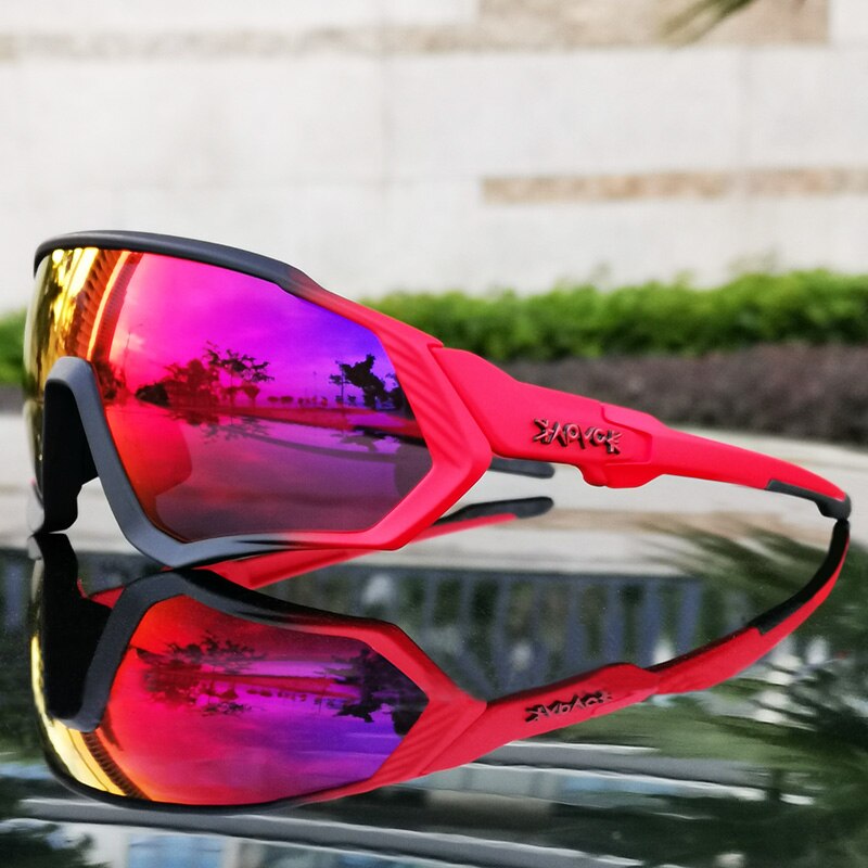 Plein air cyclisme lunettes De soleil sport route montagne lunettes De vélo UV400 vélo équitation pêche lunettes Oculos De Ciclismo 1 lentille