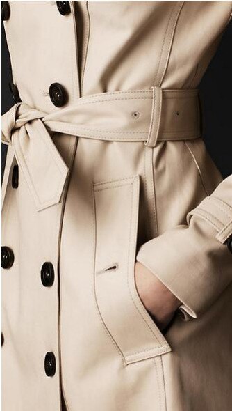 herbst Neue Frauen Graben Mantel Lange Windjacke Europa Amerika Trend Zweireiher Schlank Langen Graben Q1534