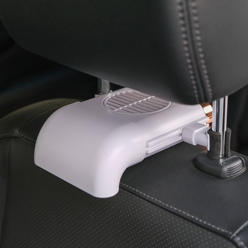USB Auto Fan Auto Sitz Zurück Ventilator 3-Geschwindigkeit Leise Luft Lüfter für SUV Lkw Bus
