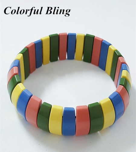 Multi Color Mode Gezondheid Ketting Kralen Armband Tourmalin Energie Power Armband Koreaanse Stijl