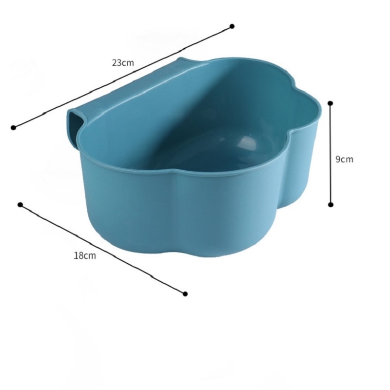 Kjøkken hengende søppeldunker plassbesparende søppelbøtte med lokk søppelbøtte bordoppbevaringsbøtte bil søppel husholdningsrengjøringsverktøy