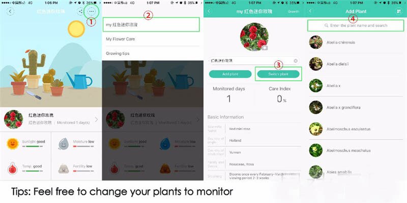 Bodem Ph Tester Ph Vocht Tester Bodem Tester Vocht Detectie Plant Bloemen Bodem Meter Smart App Voor Tuin Kas