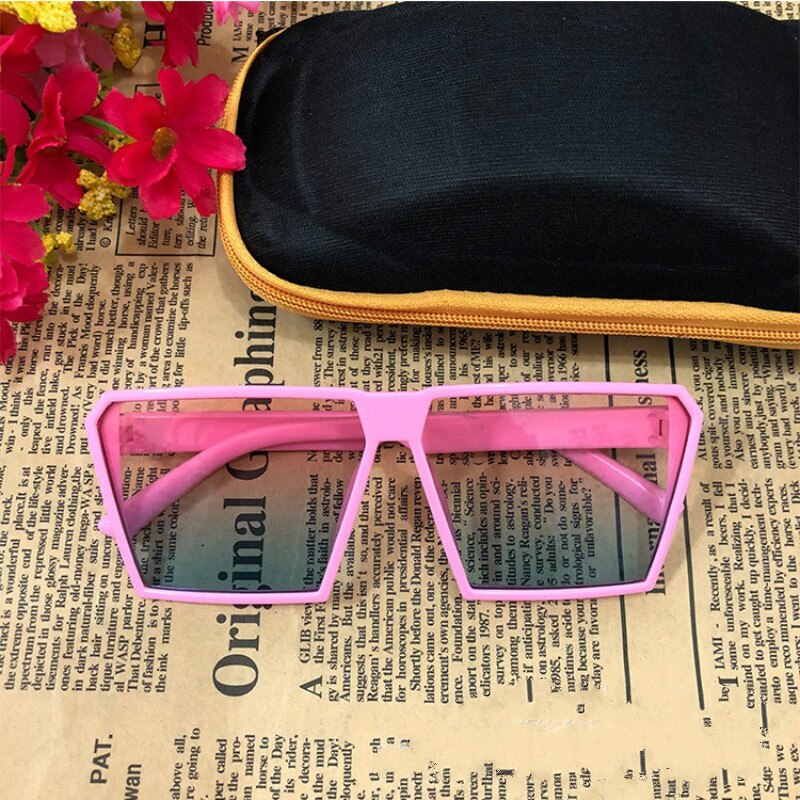 Simple Sport Style Kid Sunglasses Ultraviolet Ray Toad Mirror Children Glasses Girl Sunglasses Boy GlassesTrend