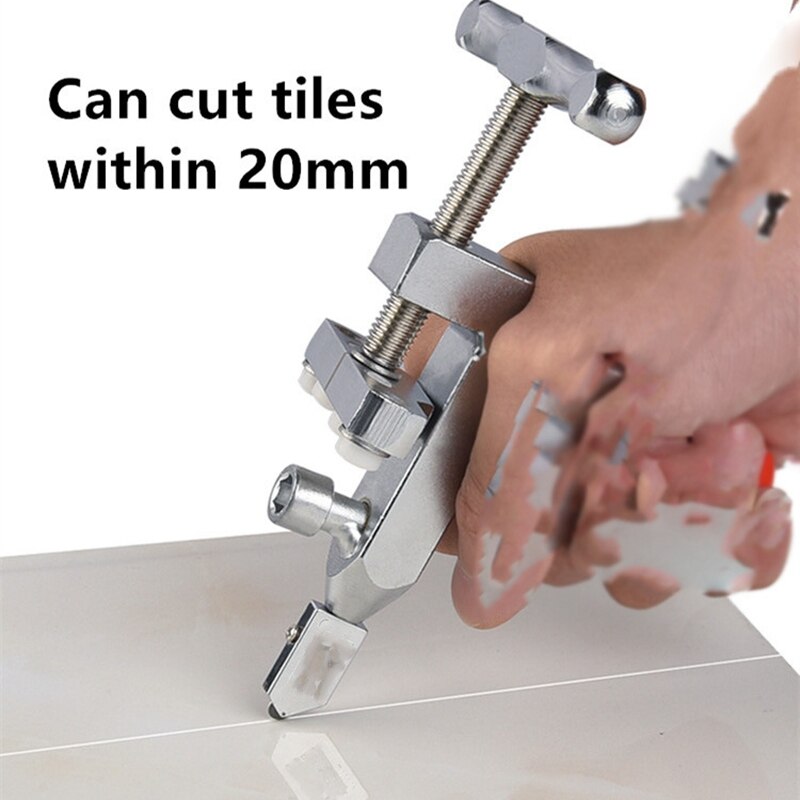 ! handgreep keramische tegelverdeler mes handmatige afbakening rol type glas t-snijder opener breker constructie