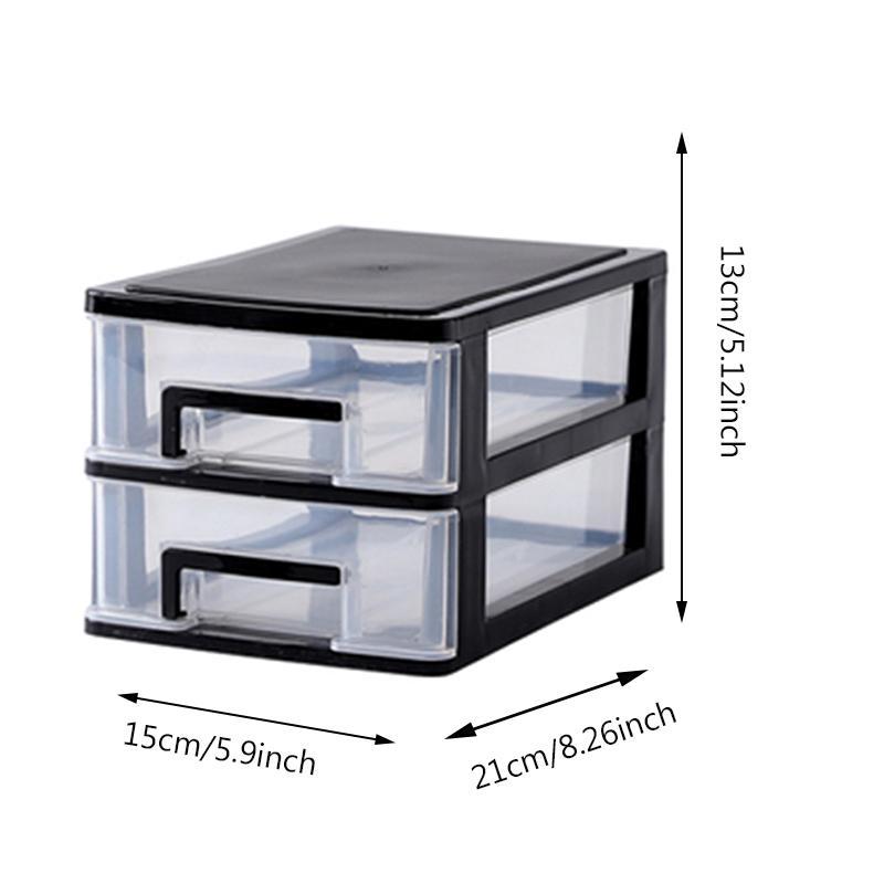 5-Layer Lade Bureau Opbergdoos Plastic Document Diversen Houder Cosmetische Kast Organizer Desktop Up Organizer Box: Style 7