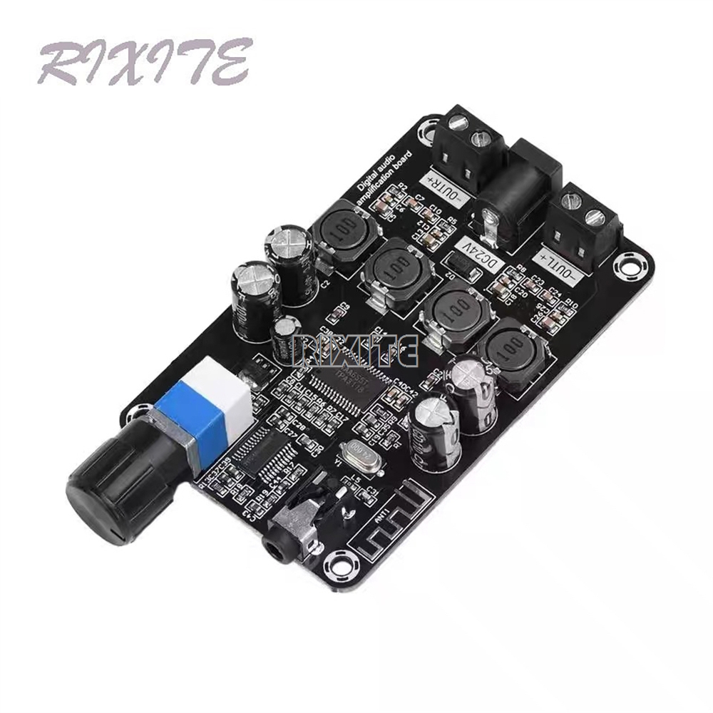 Bluetooth 5.0 Digital Audio Power Amplifier Module 50W*2 TPA3118D2 Dual channel Class D Audio Power Amplifier Board DC12V~24V