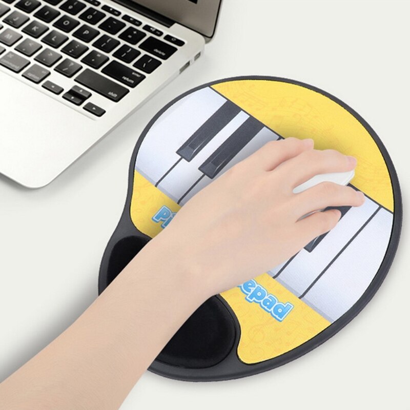 Multifunctionele muziek piano toetsenbord muismat elektronische piano performance pad polssteun muizenmat kantoor decompressie speelgoed