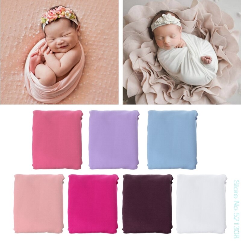 2020 New Soft Bebê Fotografia Props Roupa Traje Do Bebê Fotos Envoltório Menina Miúdos Rede