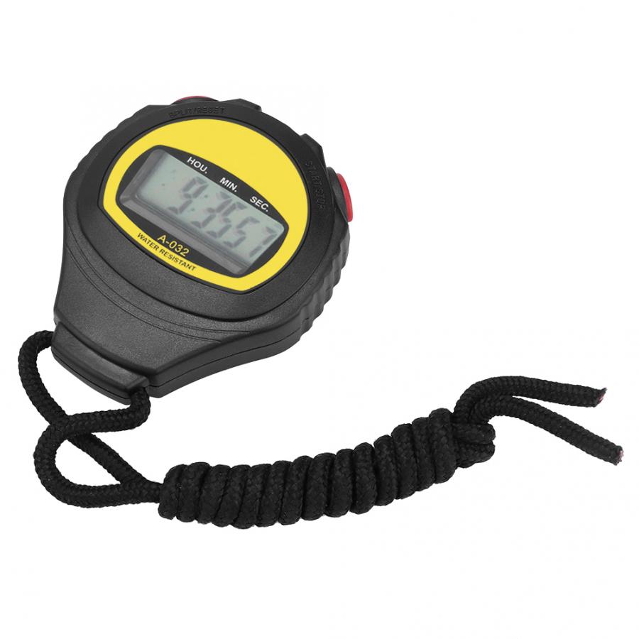 Large Digital LED Display Sport Stopwatch Timer 1/100s Multifunctional Accurately Instant Read Countdown Timer Stopwatch