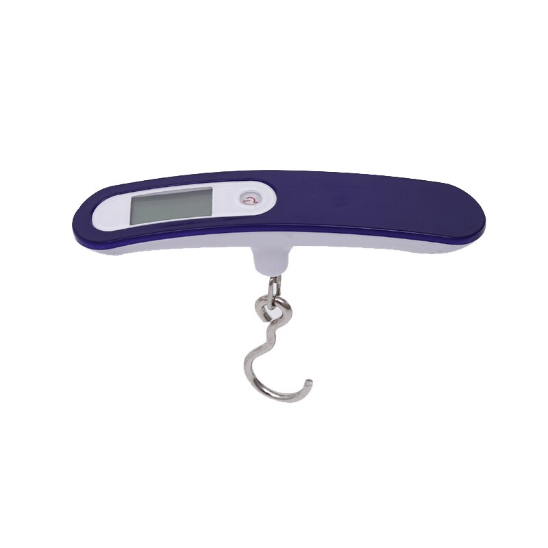 T-shaped Portable Precision Portable Scale Electronic Luggage Scale Electronic Scale Portable Hook Electronic Scale: Purple 1