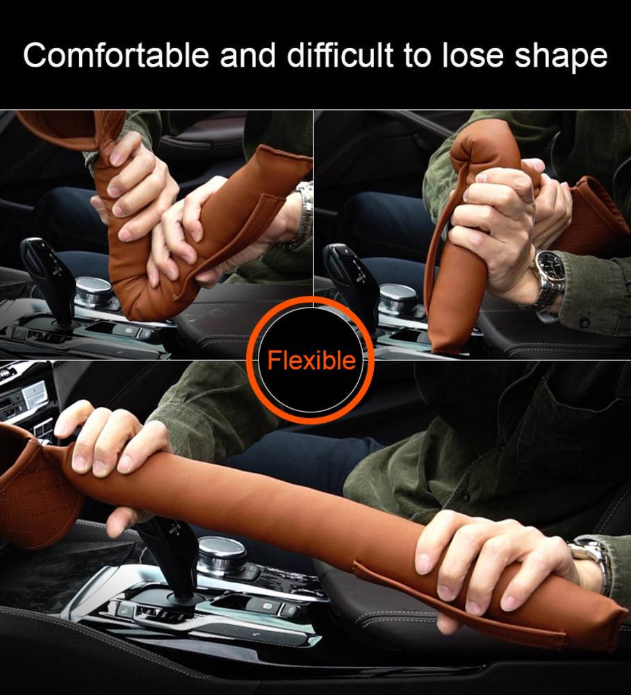 Autostoel Gap Filler Opbergdoos Multifunctionele Autostoel Gemodificeerde Slot Organizer Leather Opbergdoos Telefoon Kaarthouder