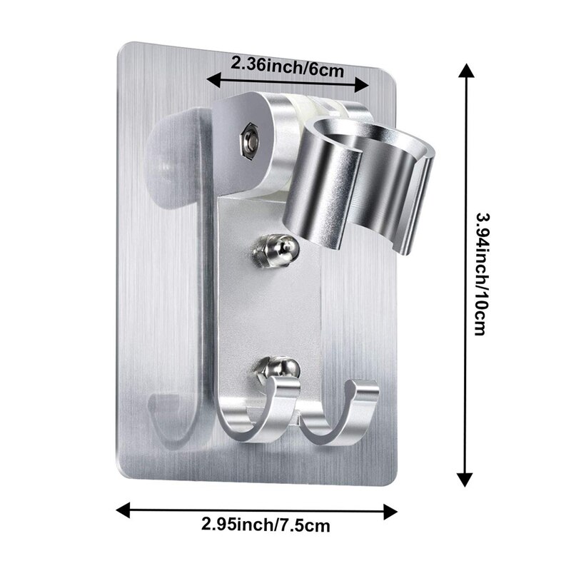 Lijm Douchekop Houder Verstelbare Douche Wand Houder