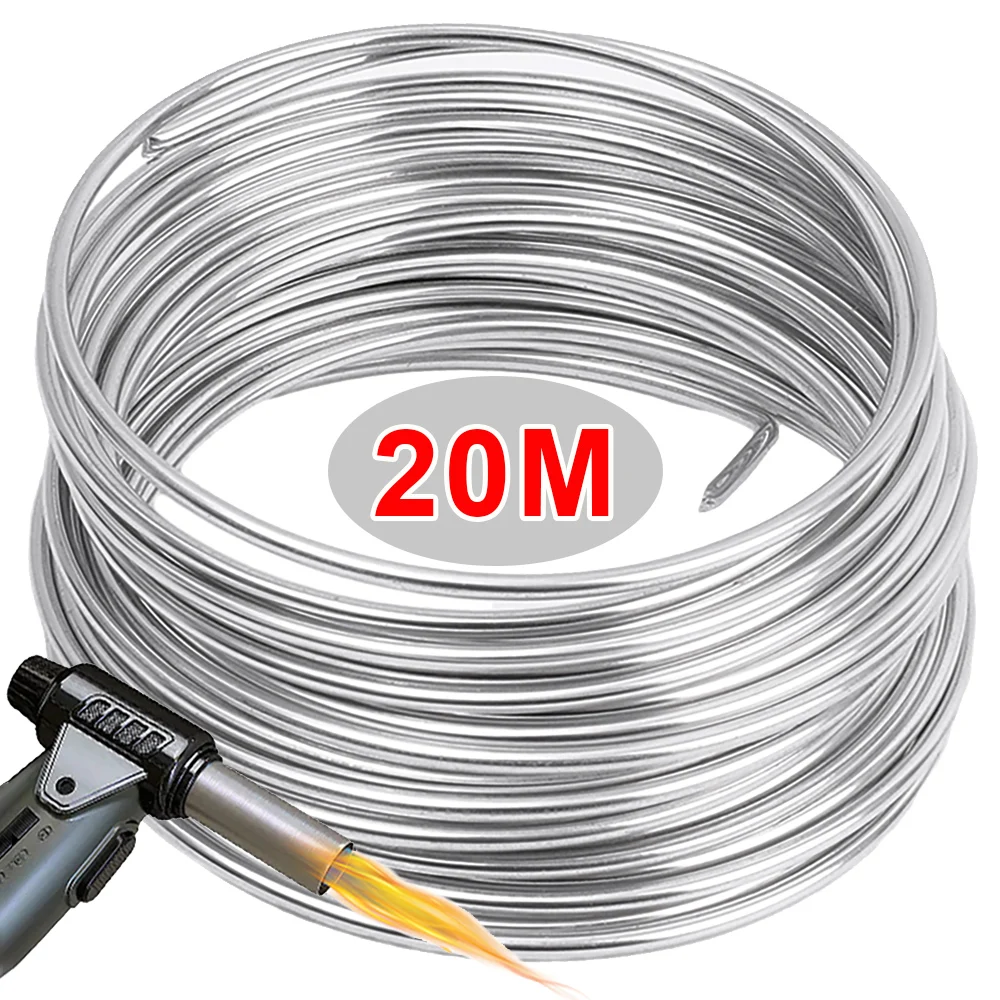 20/1M Rvs Soldeer Lage Temperatuur Melt Metaal Koper Ijzer Weld Soldeerstaven Diy lassen Repareren Tool