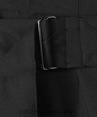 Men's Loose Wide Leg Pants Black Simple Casual... – Grandado