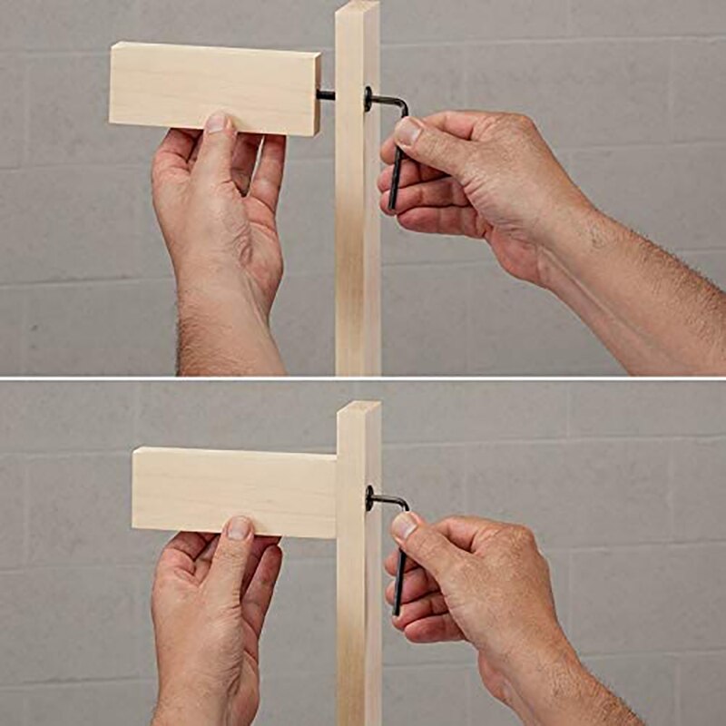 Woodworking Pocket Hole Screw Jig Drill Bits Set Cross Oblique Flat Head Screw Puncher Bed Cabinet Screw Puncher Locator