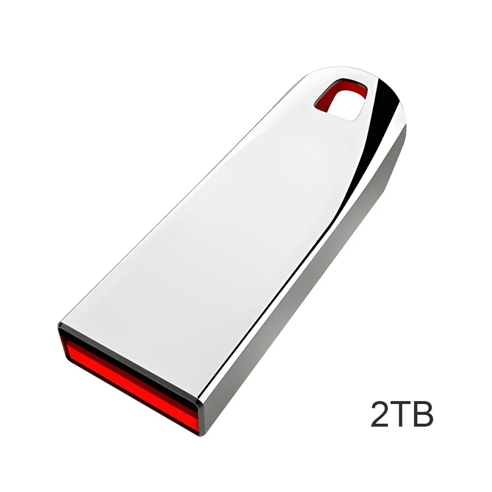2TB Metal USB Flash Drive High Speed Rotating Pen Drive with Keychain 32GB Optional Waterproof USB Stick for Data Storage: 橄榄绿