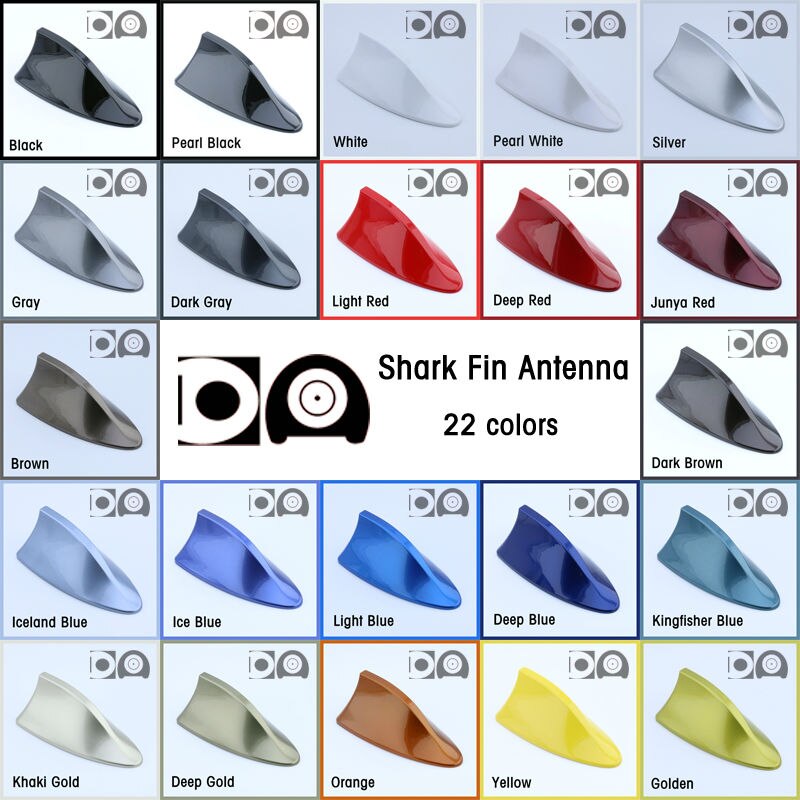 Antenas de radio de coche especiales Alfa Romeo Giulietta shark, antena de coche tipo aleta de tiburón, señal