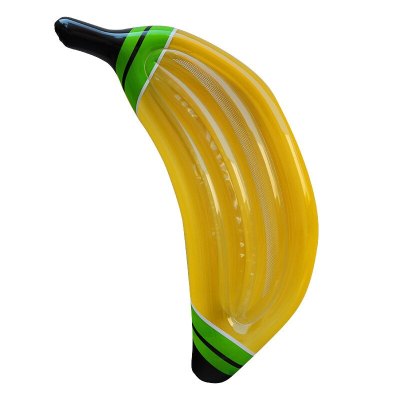 Neue sommer aufblasbare schwimm insel matt, Strand schwimmen Schwimmbad luft matratze bett, Festival Party schwimm spielzeug für Erwachsene freundlicher: Banane180x65cm