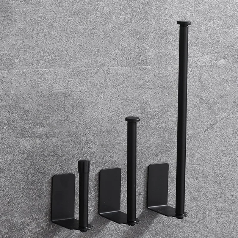 Kitchen Roll Paper Holder Stand Toilet Paper Holder Bathroom Towel Rack Without Drilling Roll Paper Dispenser Kitchen Towel Rack