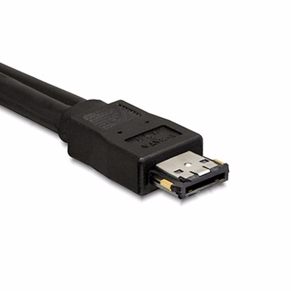 Jimier CY Power eSATA USB 2 0 conector combinado a 2 5 "SATA 22Pin Cable de disco duro de 50cm Cable