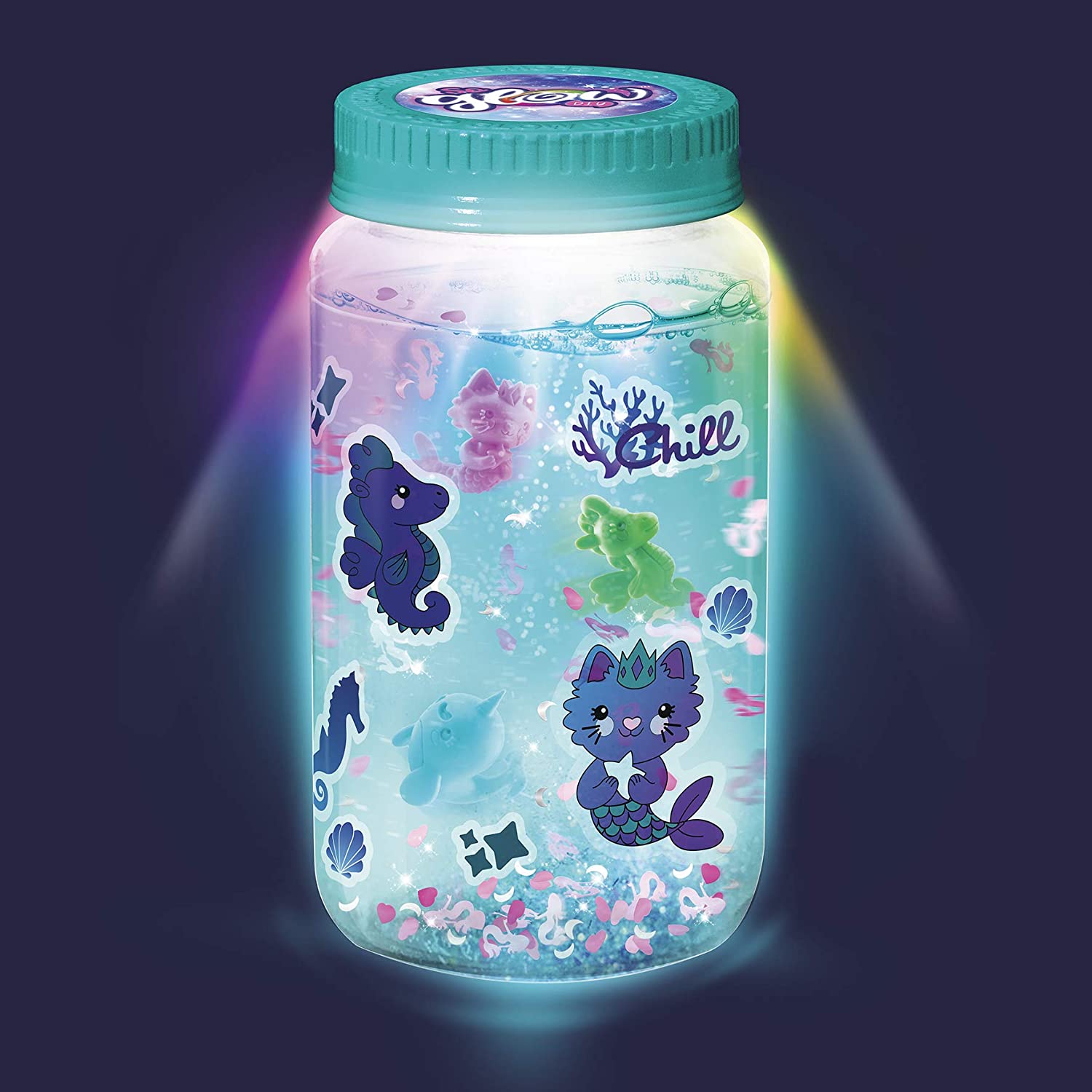 Canal Toys Kit de tarro So Glow DIY Magic Jar (botes de la calma), multicolor (SGD 002) , color/modelo surtido