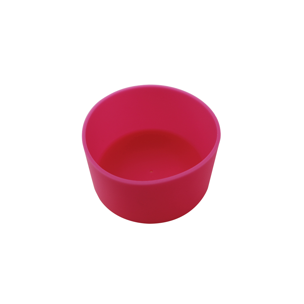 5.5cm Water Cup Mat Silicone Thermos Coasters 55mm Cup Bottom Ring Wear Resistant Shatter Resistant Bottom Cover Coaster: MULTI