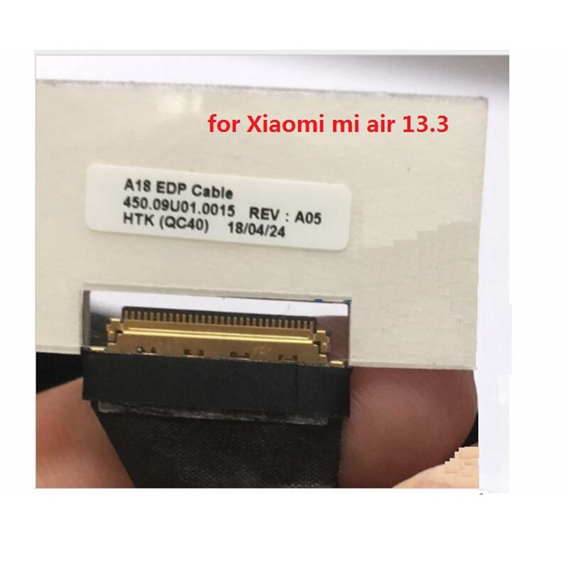 Lcd Kabel Voor Xiaomi Mi Air 13.3 A18 Edp Kabel Lcd-scherm Kabel 450.09U01.0015 450.09U01.0004
