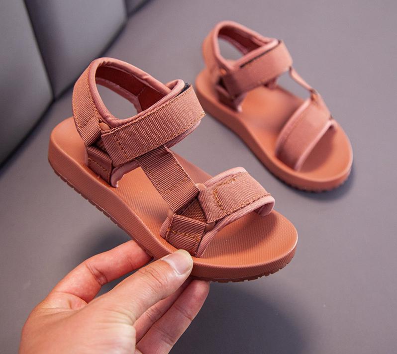 Boys Sandals Kid Sandals Children Shoes Rubber School Shoes Breathable Open Toe Casual Boy Sandal