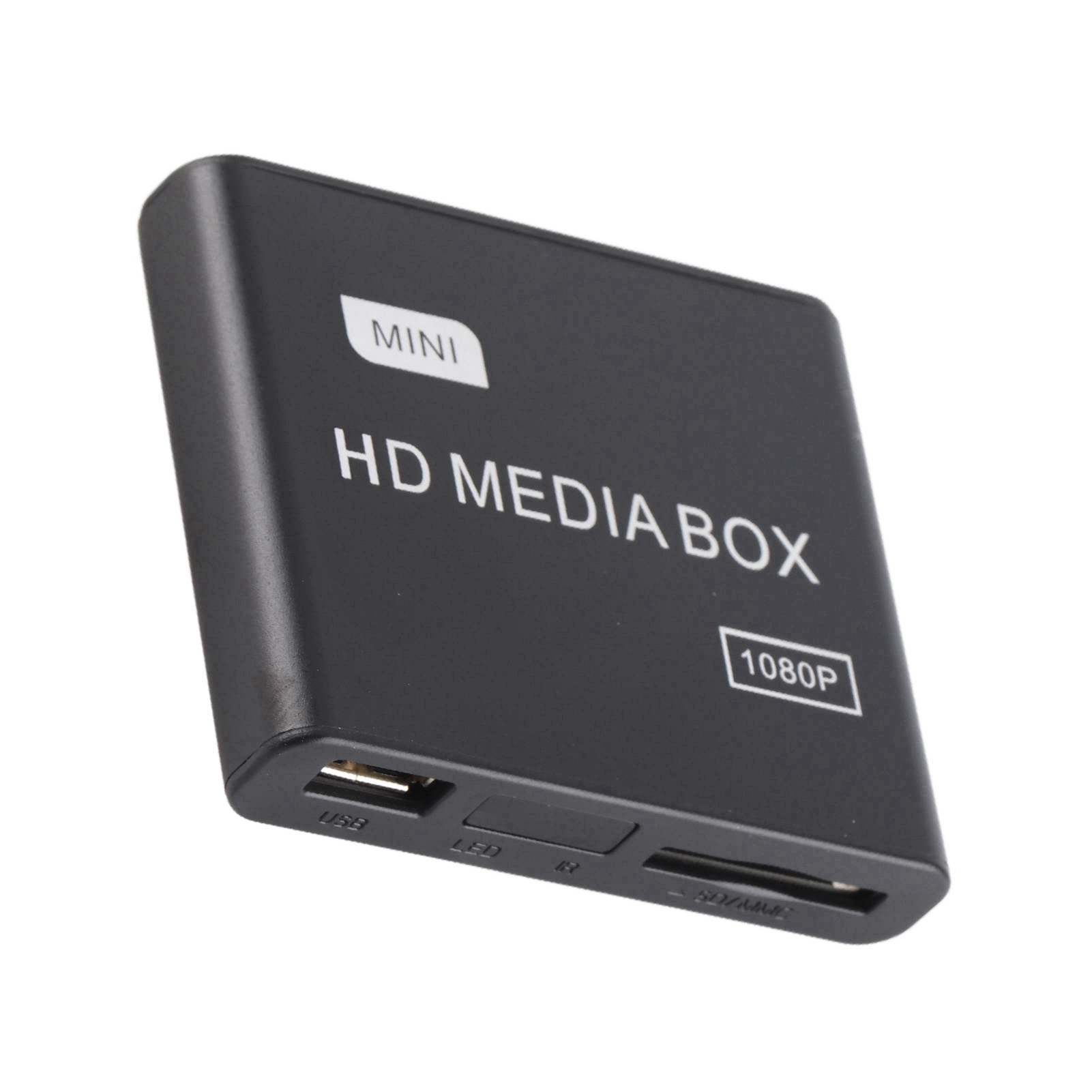 High Definition Media Player Media Player Full HD Mini Box Media Player 1080P Media Player Box Support USB MMC RMVB MP3 AVI MKV