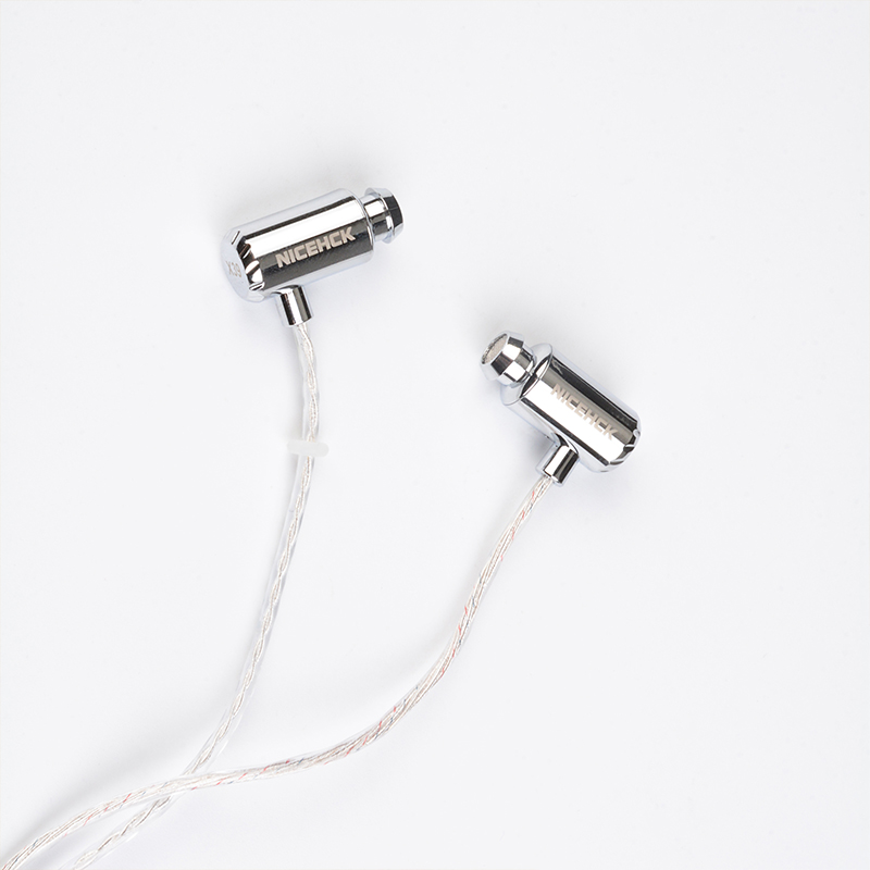 NICEHCK X39 IEM Aluminium Shell HIFI Microfoon Oordopjes 6mm Titanium Plated Dynamische Headset Bass Vocal DJ In-ear Oortelefoon