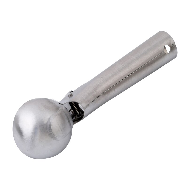 Stainless Steel Ice Cream Scoop,Easy Trigger Ice Cream Spoon Home Use Multifunction Ice Cream Tool Kitchen Accessories EJ892981