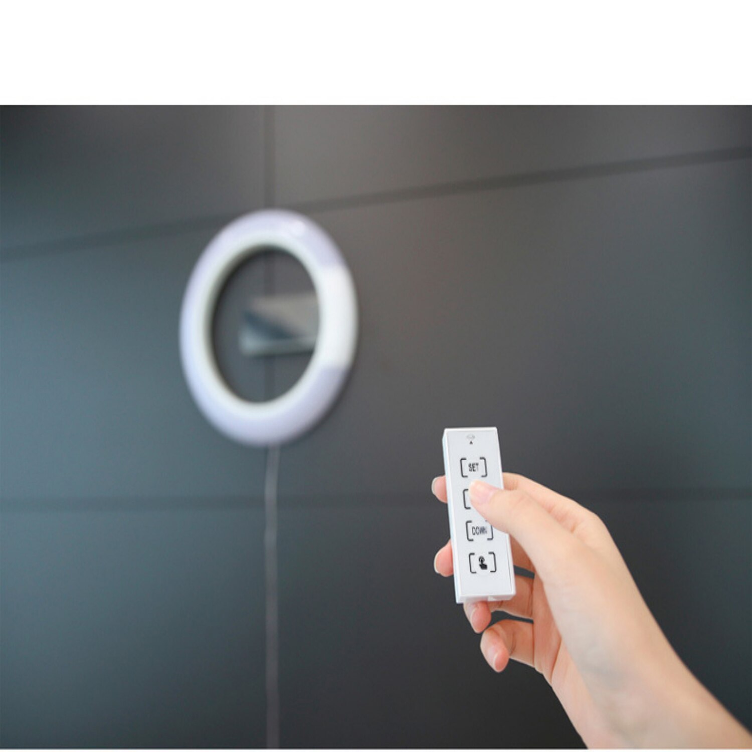 3d Led Digital Wall Clock Alarm Mirror Hollow Watch Table Clock 7 Colors Temperature Nightlight For Home Remote Control