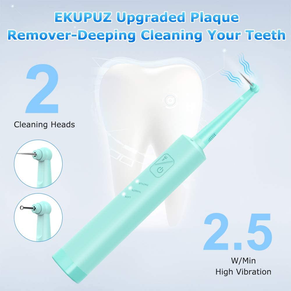 Tandsteenverwijderaar elektrisch 3 standen & led-licht tandsteenverwijderaar hoge efficiëntie ultrasoon tanden reinigen oplaadbaar