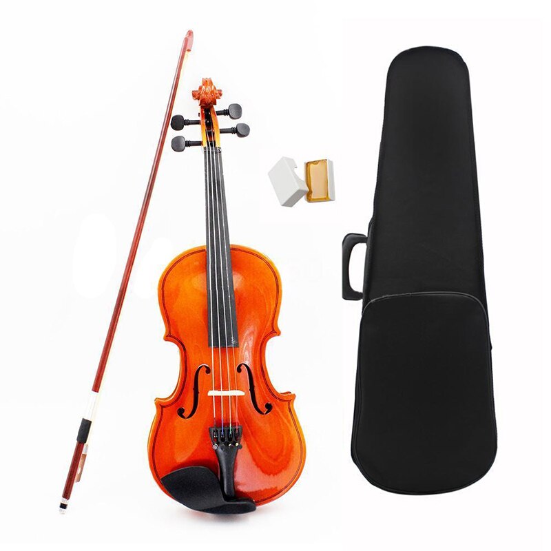 Akustisk violin i 1/8 størrelser med fin kuffert rosin i alderen 3-6 m8 v 8