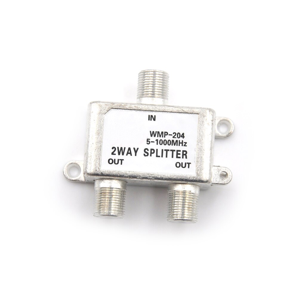 1X2 Weg 5-1000 Mhz Signaal Coaxiale F Connector Splitter Kabel Tv Schakelaar