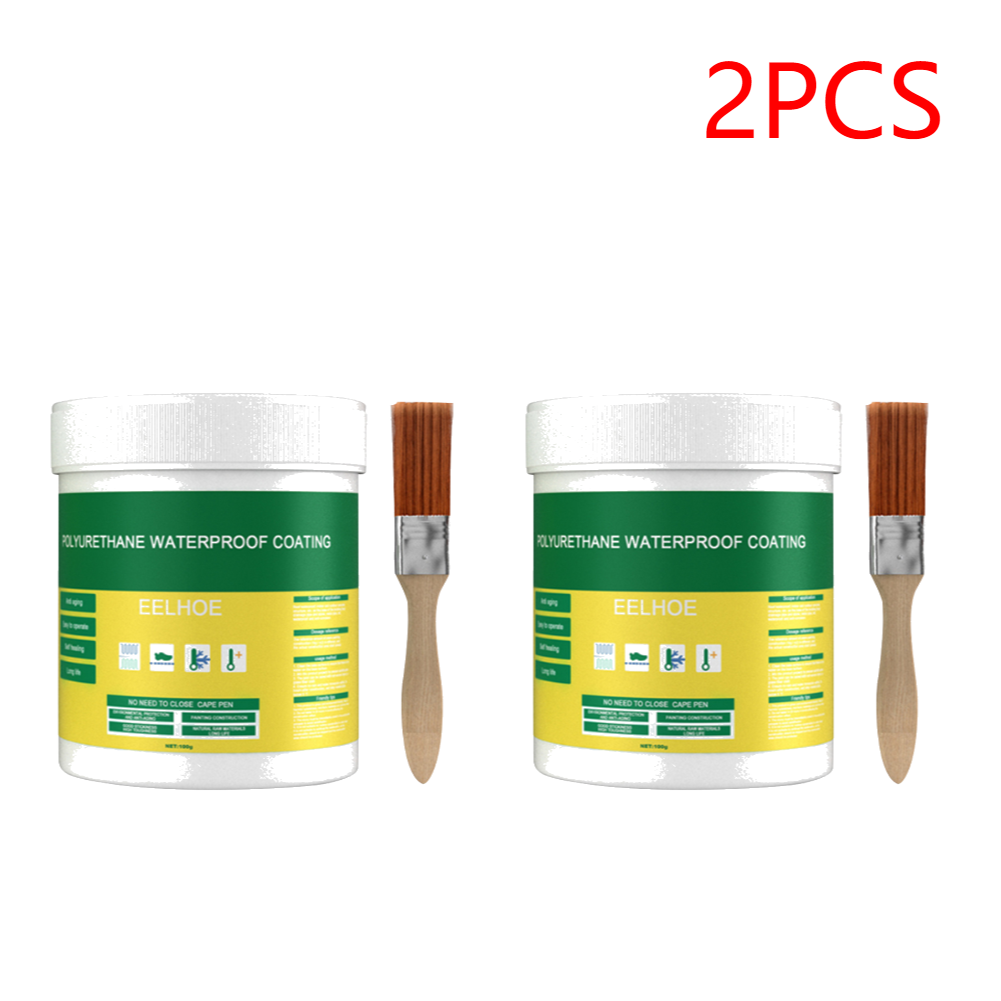 1/2/3 Stuks 30-300G Waterdichte Coating Kit Transparante Onzichtbare Pasta Lijm Met Borstel lijm Reparatie Thuis Dak Badkamer