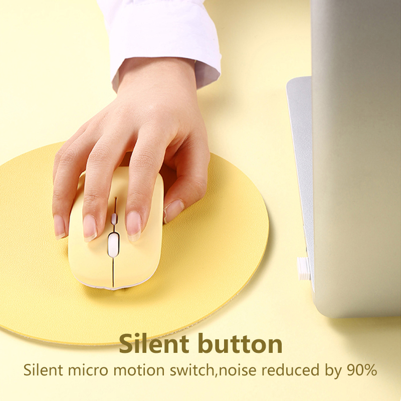 Ratón inalámbrico Bluetooth para PC, Gamer, iPad, Lpatop, tableta, teléfono móvil, ratón para juegos, ratón Bluetooth ergonómico silencioso mágico