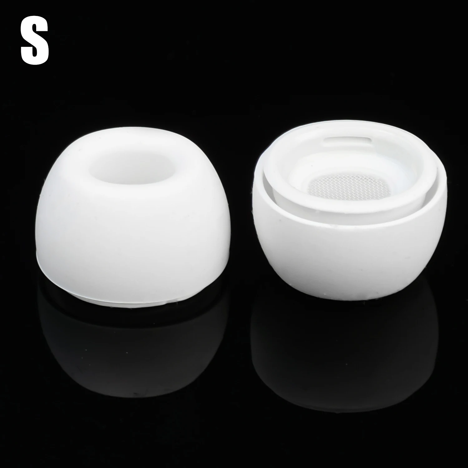 For AirPods Pro Ear Tips Replacement Silicone Rubber Earplugs Earbuds Protector Cover Caps For AirPods Pro Accessories: 3XS / BROWN
