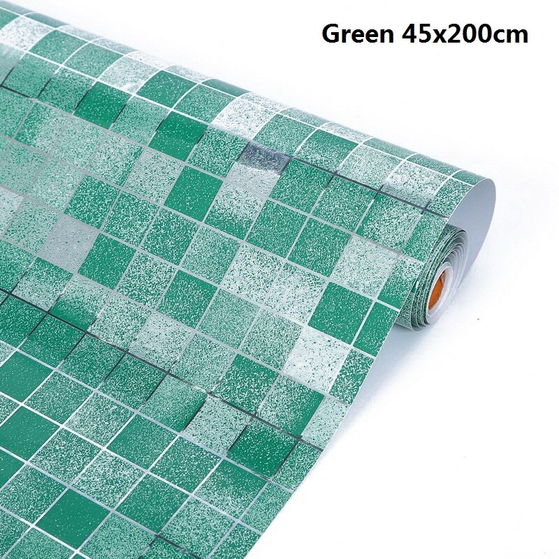 1M/Roll Glossy Waterproof PVC Cabinet Wall Stickers Self Adhesive Contact Paper Cabinet For Furniture Wallpaper Bathroom Kitchen: B5