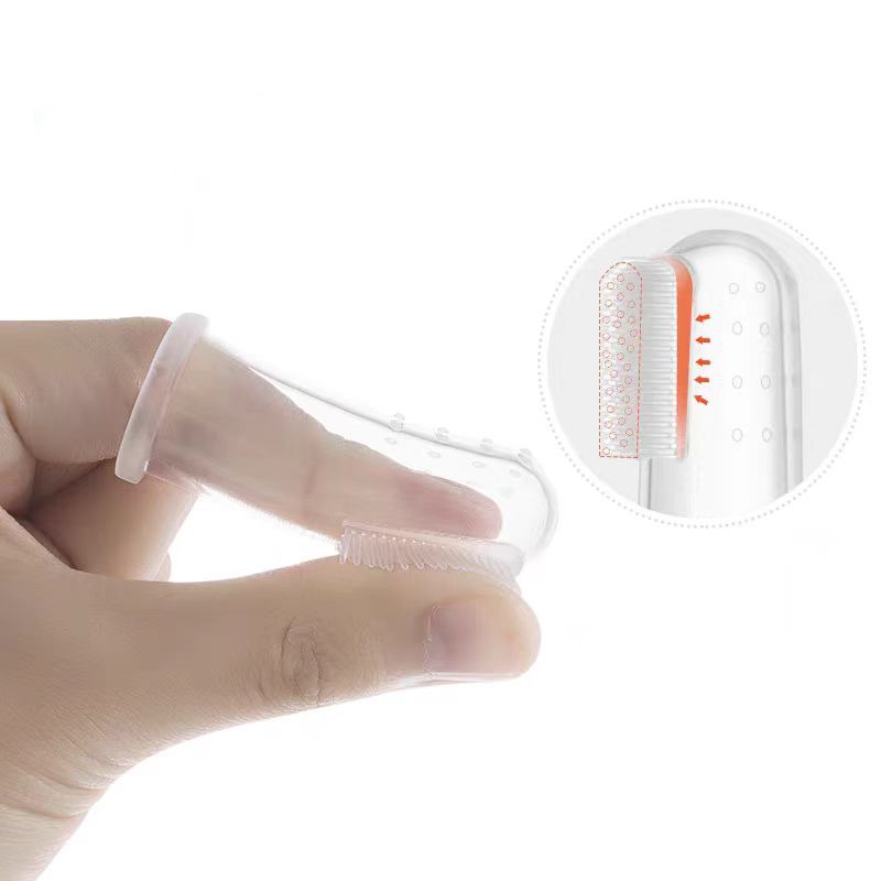 Silikon Weiche Haustier Finger Manschette Zahnbürsten Hund Pinsel Mundgeruch Zahnstein Zähne Pflege Werkzeug Katze Reinigung Peeling Silicagel Haustier Liefert