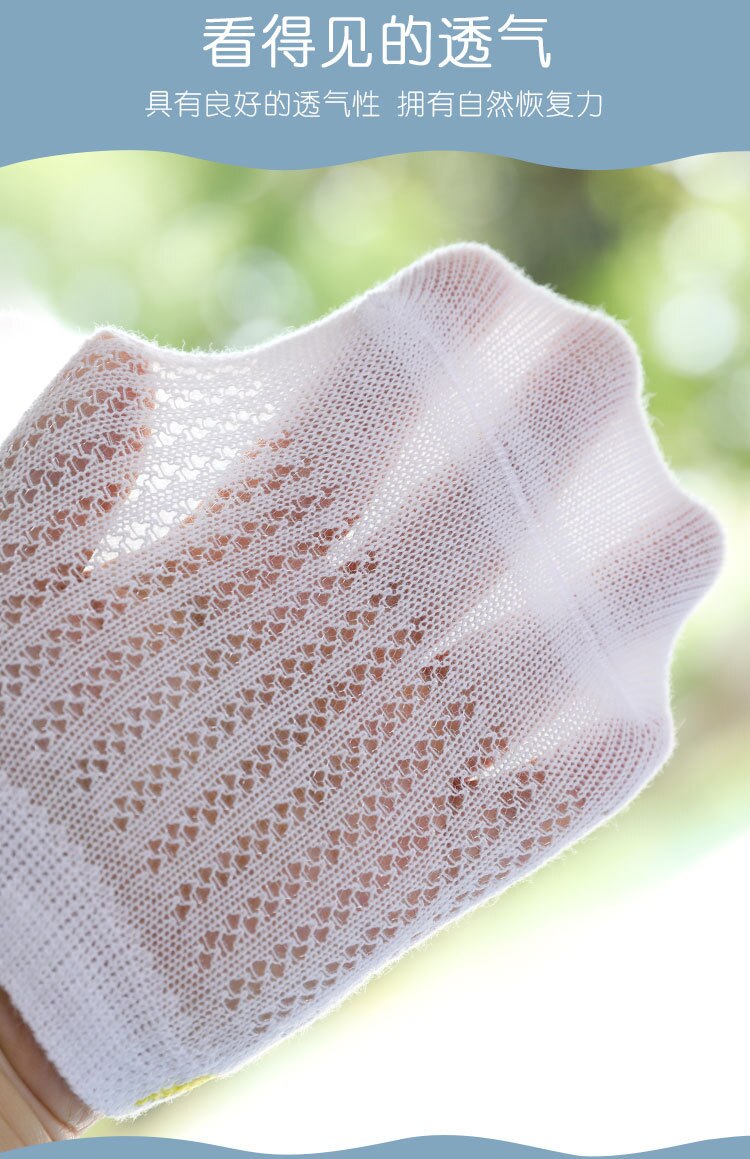 Calcetines de algodón para niños, novedad de verano, 5 par/lote, Calcetines de malla ultrafinos para niños de 1 a 12 años, modernos