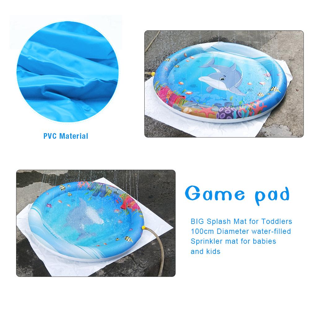 Opblaasbare Strooi Splash Play Mat Water Speelgoed Fun Outdoor Party Zomer Sprinkler Splash Pad voor Kinderen Peuters Kids