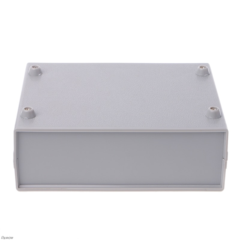 Plast elektronisk projektlåda kapsling instrument skal fall diy 130 x 170 x 55mm damom