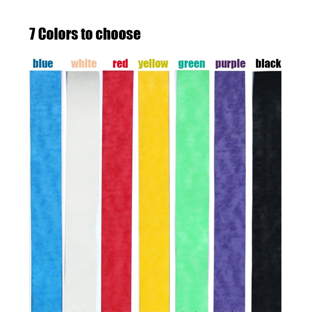 Bande Anti-transpiration à main plate givrée, 1/2 pièces, antidérapante, enveloppante, absorbe la sueur, poignées de pêche, accessoires de sport de raquette