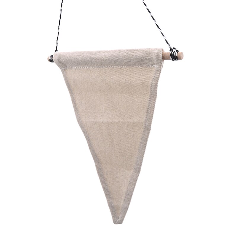 Pin Display Pennant Banner Enamel Lapel Pin Badge Flag Blank Black Canvas Wall Banner Badge Storage Home Hanging Decorations