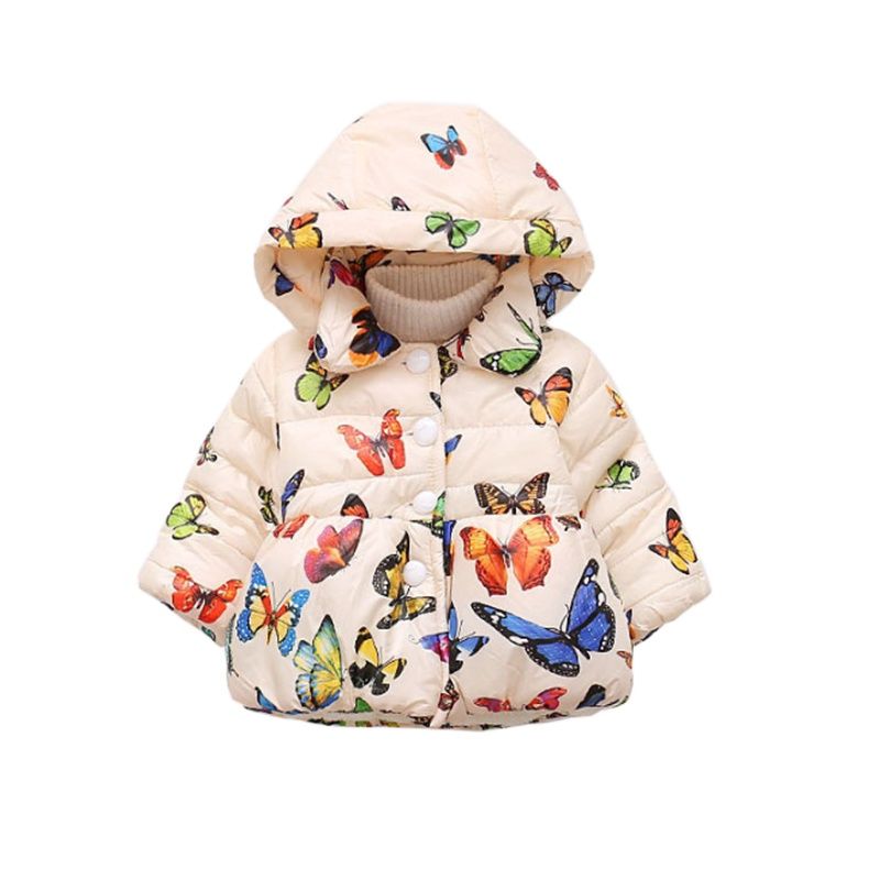 Kleinkind Mädchen Mäntel Baby Jacke Schnee Tragen Kleidung Mädchen Kleinkind Kleinkind Baby Oberbekleidung Babys Jacken Mit Kapuze freundlicher Winter Mäntel