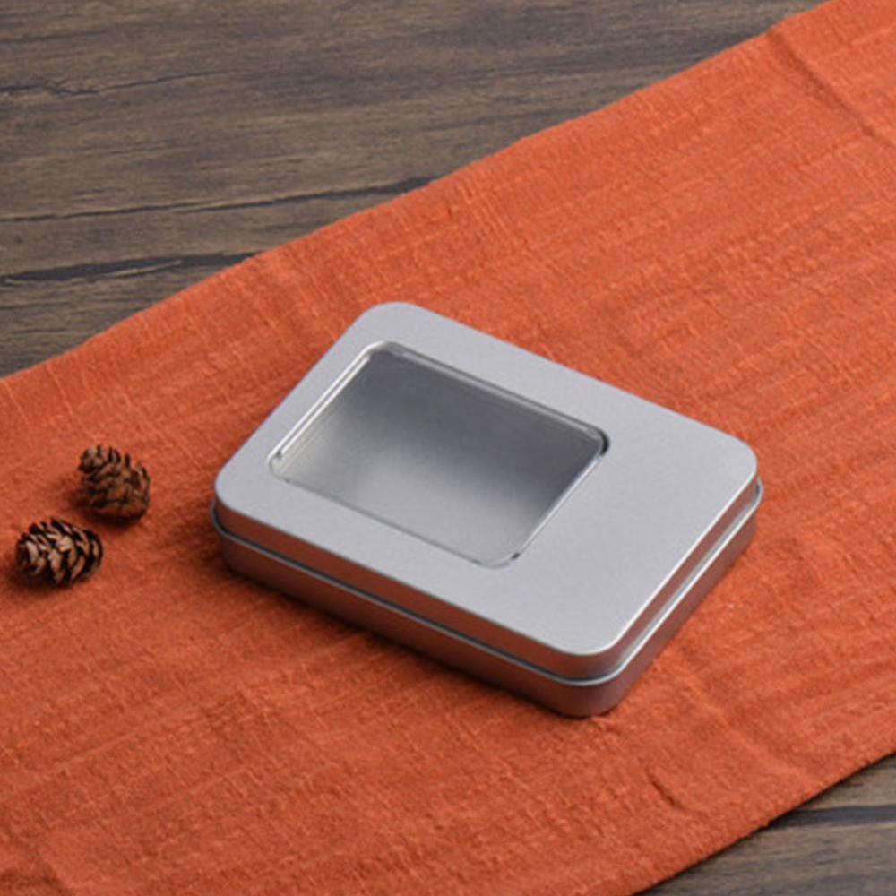 U Disk Verpakking Usb Flash Box Ring Sieraden Houten Opslag Verpakking Opslag Kaart Tin Blik Box Geheugen m1O9