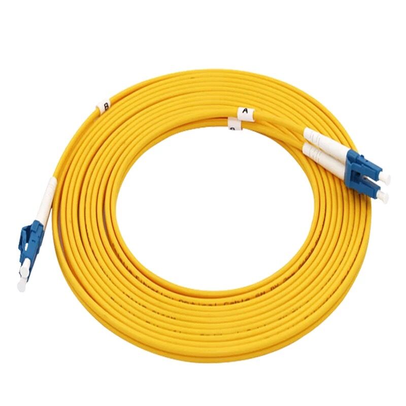 Duplex Sm Lc Lc Fiber Patch Cord Jumper Kabel Single Mode Lc/Upc Optic Cord Voor Netwerk 10 stuks Veel